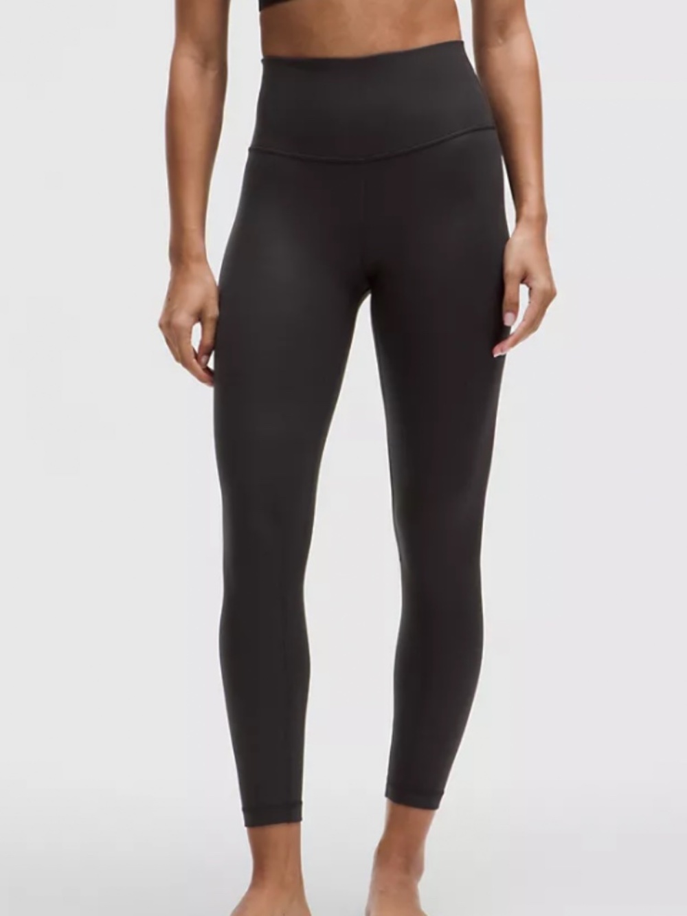 lululemon Align™ High-Rise Pant 25" Shimmer - ColourLuxe Shine Foil Print Black
